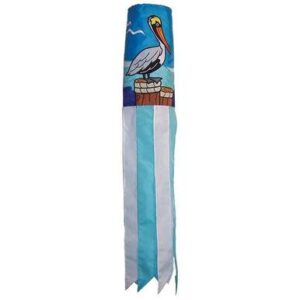Pelican Embroidered Windsock