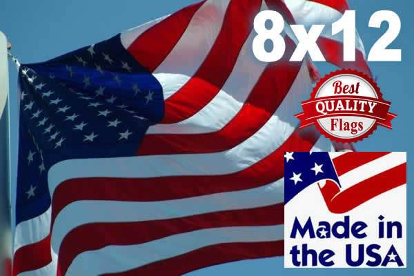American Flag 2-Ply Polyester 8' x 12'