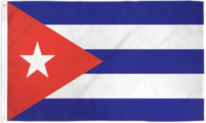 Cuba 3x5 Flag - 150 Denier Nylon
