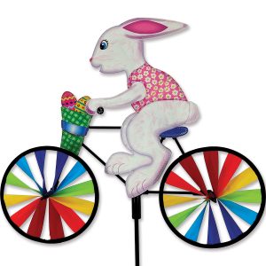Easter Bunny Bicycle Wind Spinner