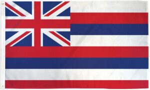 Hawaii State 3x5 Flag - 150 Denier Nylon