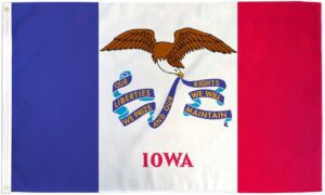 Iowa State 3x5 Flag - 150 Denier Nylon
