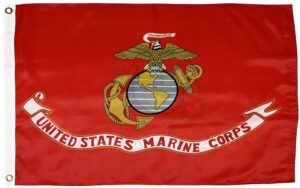 Marine Corps Double Sided 2x3 Flag - 210 Denier Nylon