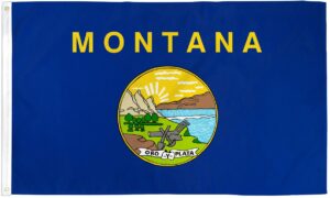 Montana State 3x5 Flag - 150 Denier Nylon
