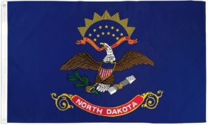 North Dakota State 3x5 Flag - 150 Denier Nylon