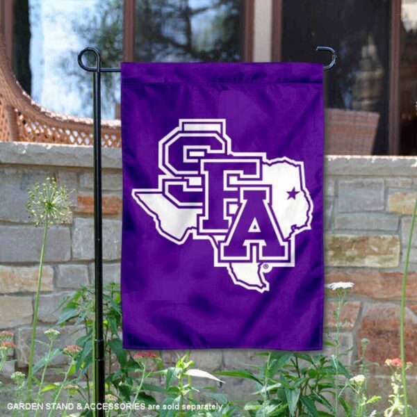Stephen F. Austin University State Logo Double Sided Garden Flag