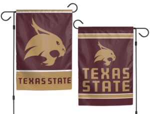 Texas State Bobcat 2 Sided Garden Flag