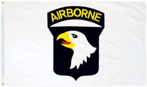 101st Airborne Flag 3x5 Superknit Polyester