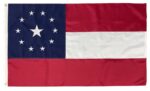 1st National Confederate 11 Star Flag 3x5 2-Ply Polyester