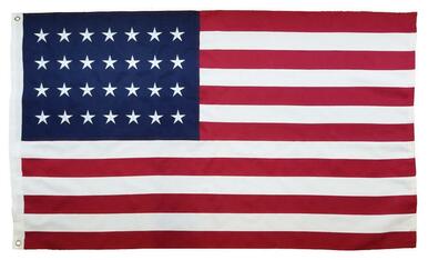 28 Star American Flag 3x5 2-Ply Polyester