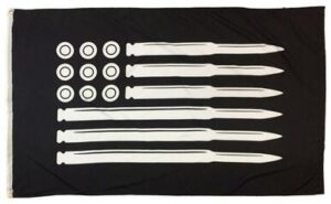 2nd Amendment Bullets 3x5 Flag