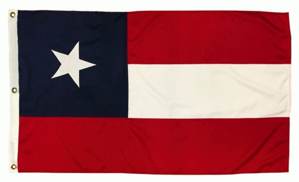 5th Texas Infantry Battle Flag 3x5 Sewn Cotton