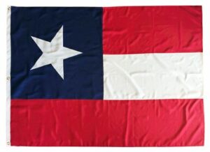 5th Texas Infantry Battle Flag Original Size 2-Ply Polyester