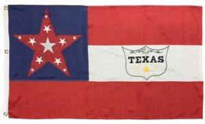 6th Texas Cavalry Battle Flag 3x5 2-Ply Polyester