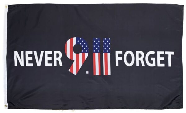 911 Never Forget 3x5 Flag