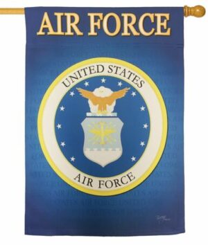 Air Force Seal Sublimated House Flag