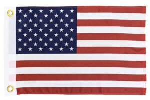 American 12x18 Boat Flag - Printed