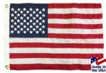 American Sewn Nylon 16x24 Boat Flag