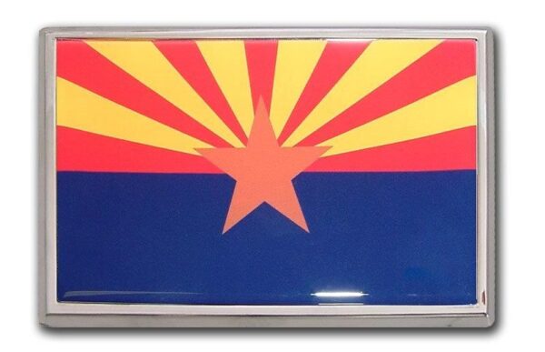 Arizona Flag Car Emblem