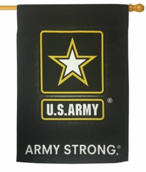 Army Black Sublimated House Flag
