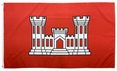 Army Corps of Engineers 3x5 Flag