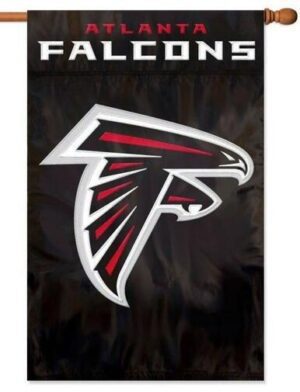 Atlanta Falcons Applique House Flag