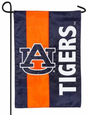 Auburn Tigers Embellished Applique Garden Flag