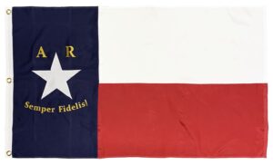 Austin Rifles Battle Flag 3x5 2-Ply Polyester