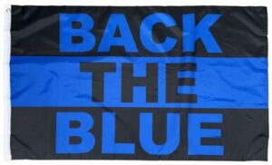 Back the Blue 3x5 Flag