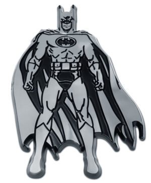Batman Figurine Chrome Car Emblem