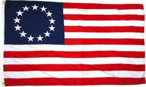 Betsy Ross Flag 2x3 Printed Polyester