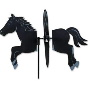 Black Horse Petite Wind Spinner