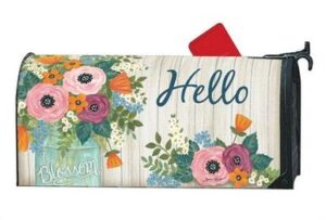 Blossom and Bloom Mailbox Cover
