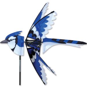 Blue Jay Wind Spinner