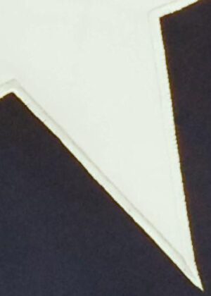 Bonnie Blue 16x24 Sewn Cotton Detail