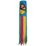 Butterfly Embroidered Windsock