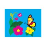 Butterfly Embroidered Windsock