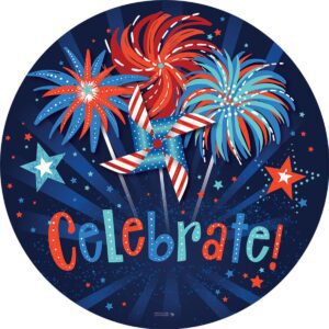 Celebrate Fireworks Accent Magnet