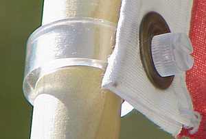 Clear Acrylic 3/4 Inch Mounting Clamp Pair