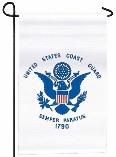 Coast Guard Nylon Garden Flag - Made in the USA