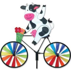 Cow Bicycle Wind Spinner