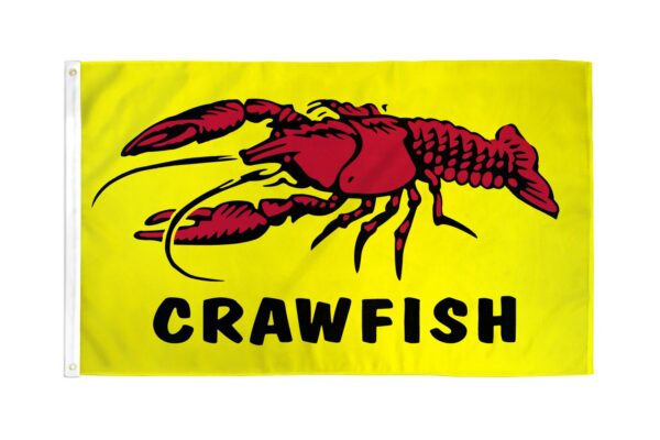 Crawfish 3x5 Flag