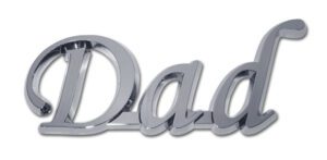 Dad Chrome Emblem