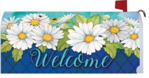 Daisies and Ladybugs Mailbox Cover