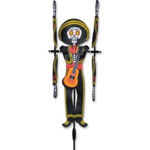 Day of the Dead Man WhirliGig Wind Spinner