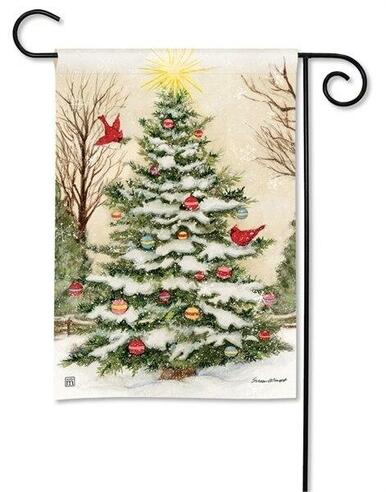Decorate the Christmas Tree Garden Flag