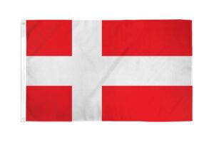 Denmark Superknit Polyester 3x5 Flag