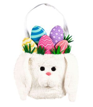 Easter Bunny Basket Decorative Door Hanger
