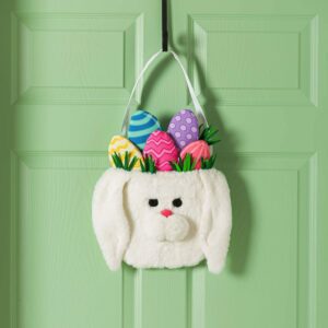 Easter Bunny Basket Decorative Door Hanger