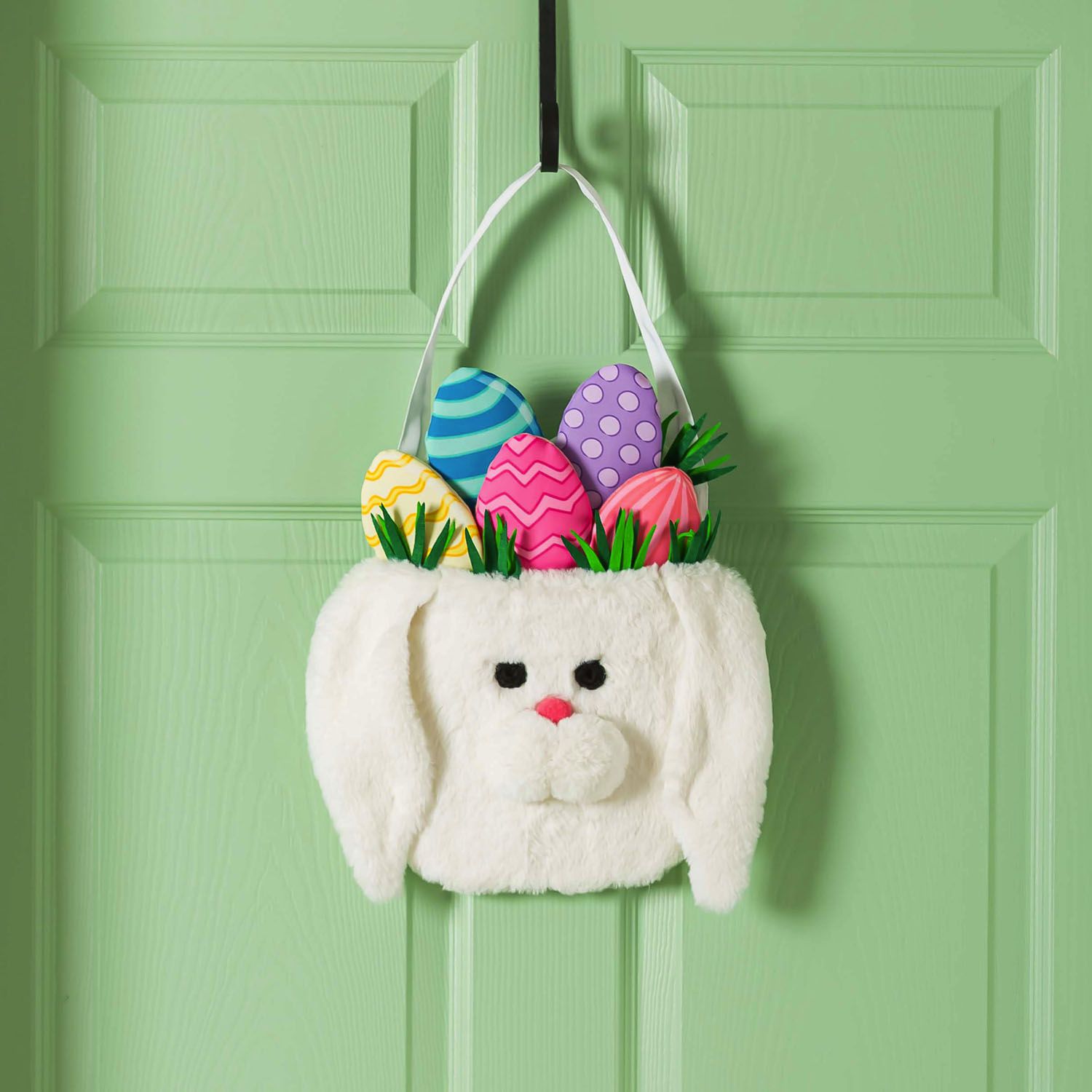 Easter Bunny Basket Decorative Door Hanger I AmEricas Flags